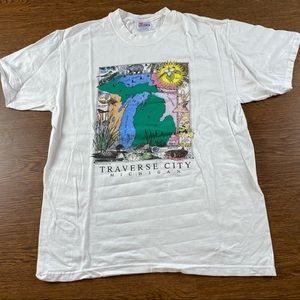 Vintage 90s Michigan Tourist T-shirt